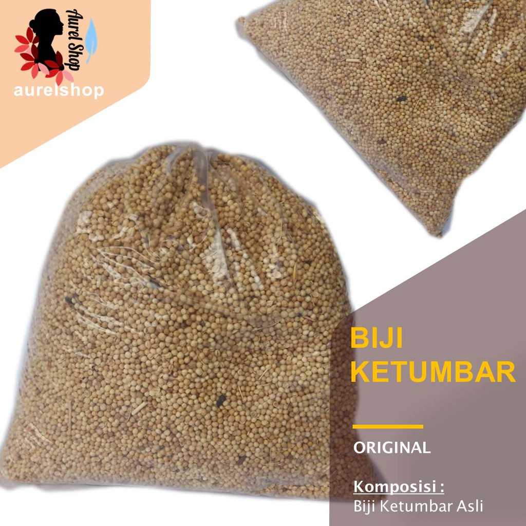 

Biji Ketumbar Putih 250g, 500g, 1 kg (coriander seeds)