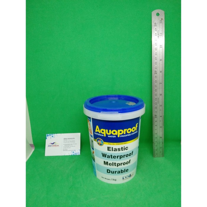 Aquaproof Cat Pelapis Anti Bocor 001 TRANSPARAN