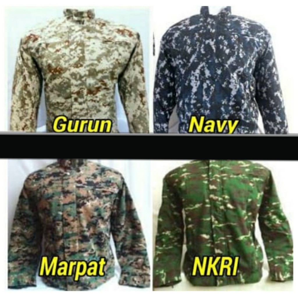 Jaket loreng MARPAT - jaket ABG loreng MARPAT