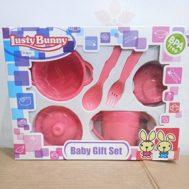 LUSTY BUNNY BABY GIFT SET (FEEDING SET) LB-1403, LB- 1414, LB-1415, LB-1417, LB-1421, LB-1422