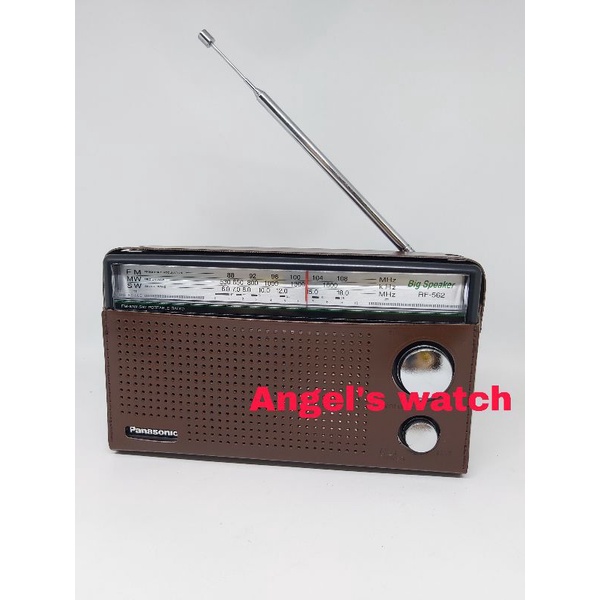 angelswatch radio jadul 3 band panasonic rf562 RF-562 3 band FM/SW/MW