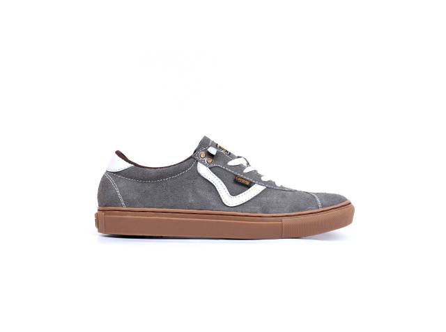 Sepatu Lokal Shoes Local Pride Cevany Ballad Os Low Cut Grey Gum