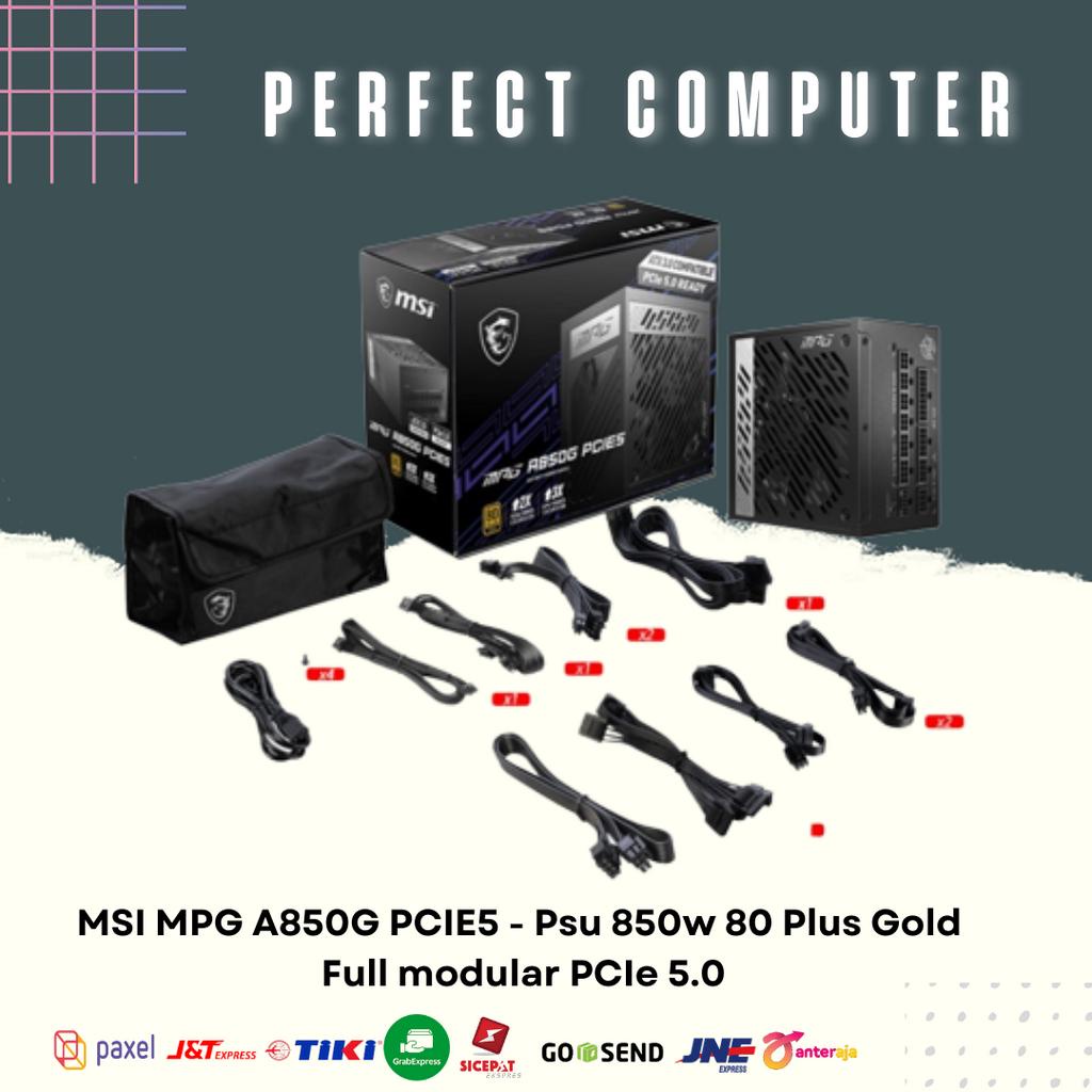 MSI MPG A850G PCIE5 - Psu 850w 80 Plus Gold Full modular PCIe 5.0