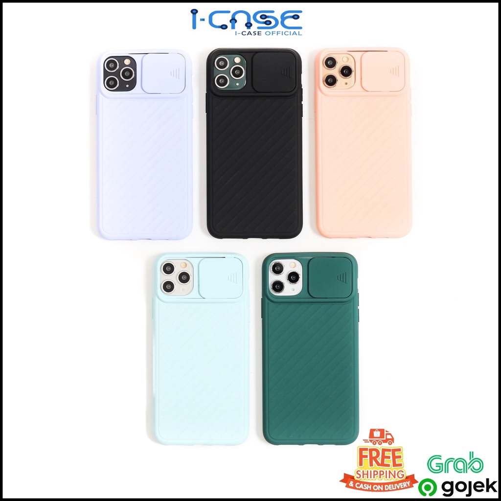 SLIDE CAMERA LENS SOFT CASE PROTECTION FOR IPHONE 11 PRO MAX X 6 7 8 PLUS