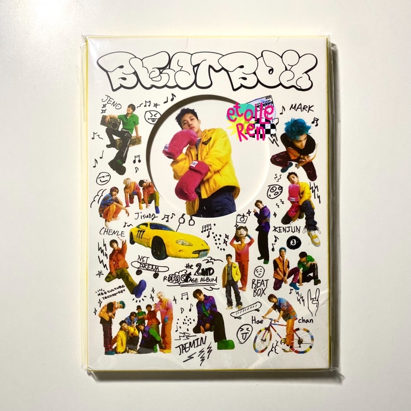 Renjun Postcard Book Beatbox NCT Dream SEALED