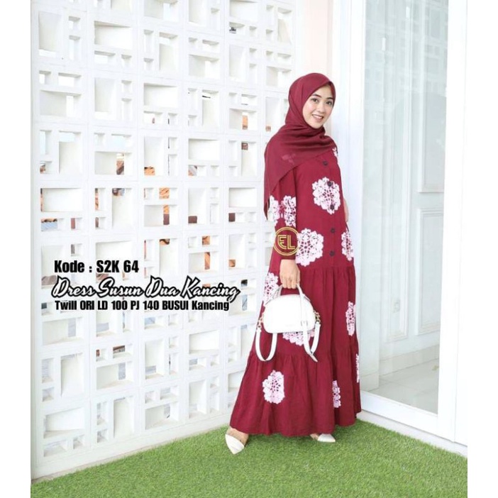 gamis elzhaf S2K 64 twill ori semarang