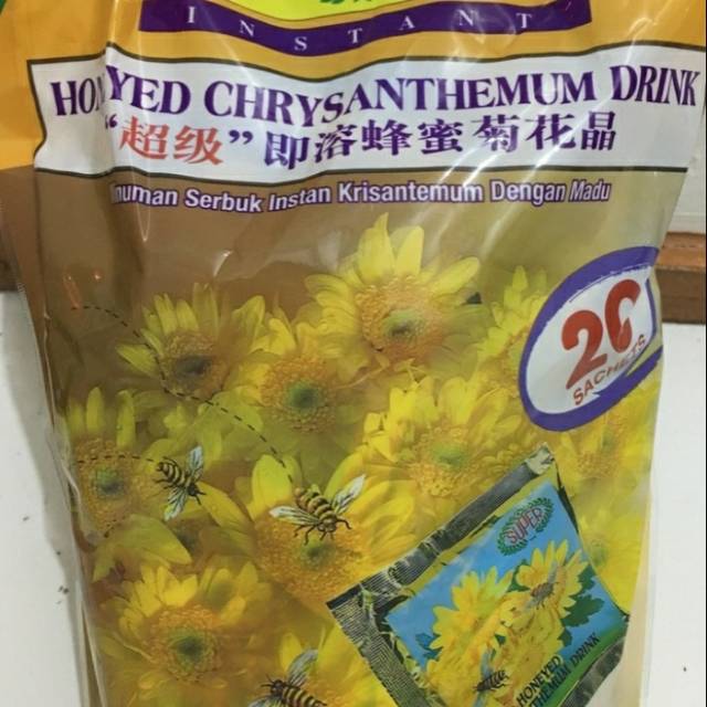 

Honeyed chrysantenum tea 20 satchet