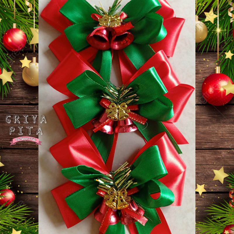 

Pita Hampers Natal T-12, Double Red Bell, Pita 2 layer