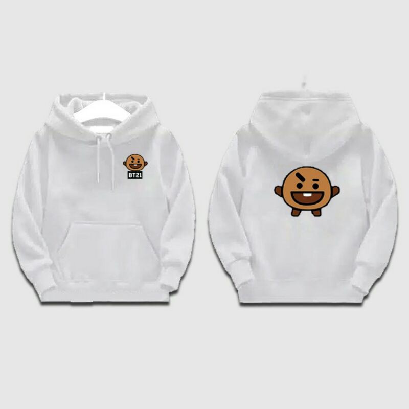 Hoodie jaket anak BT21 SHOOKY hoodie kids