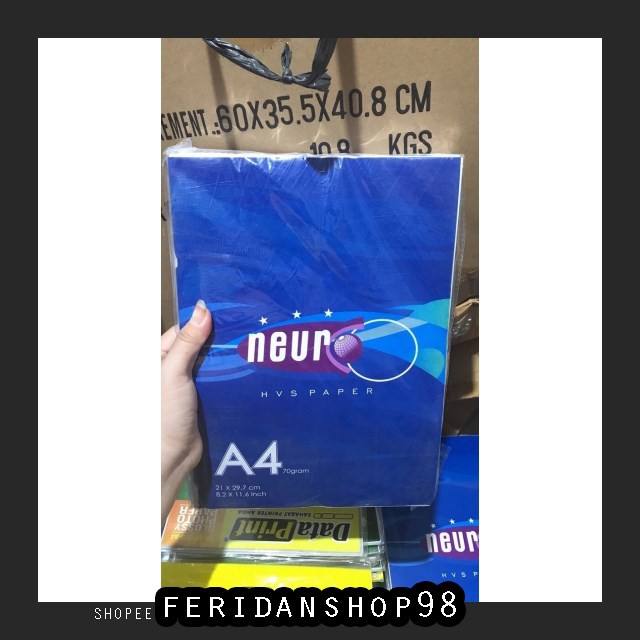 

BT748 KHUSUS GOJEK BEST KERTAS A4 HVS PUTIH NEURO BY FERIDANSHOP98