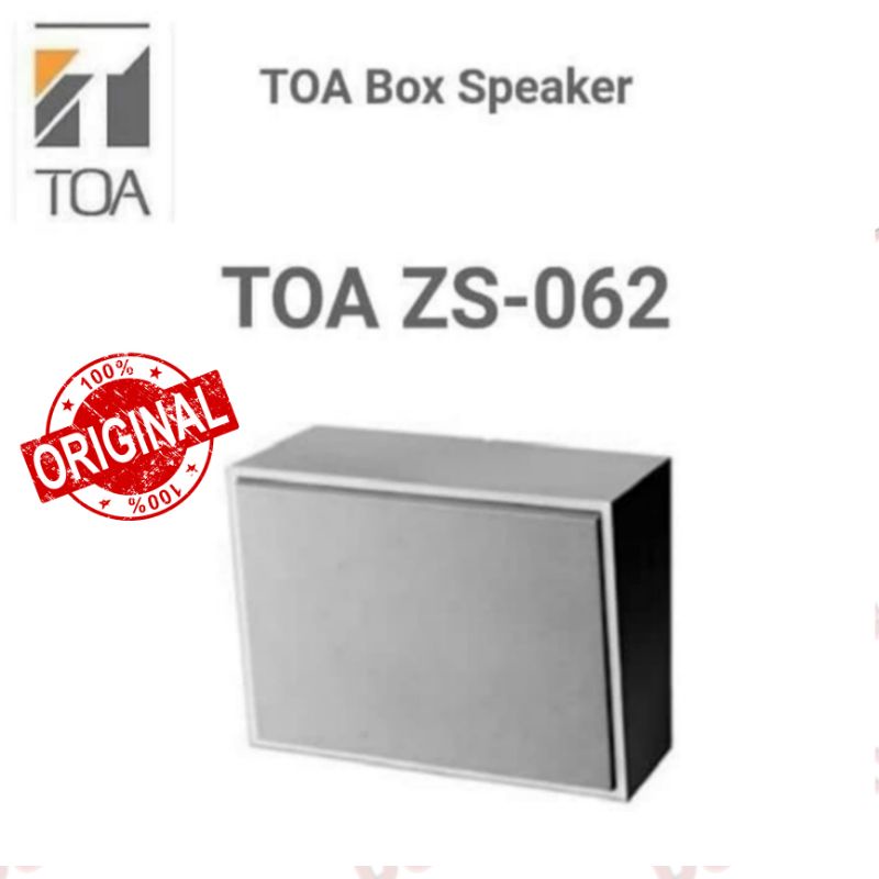 Wall Speaker TOA Zs 062 Original Speaker Indoor Toa Zs 062