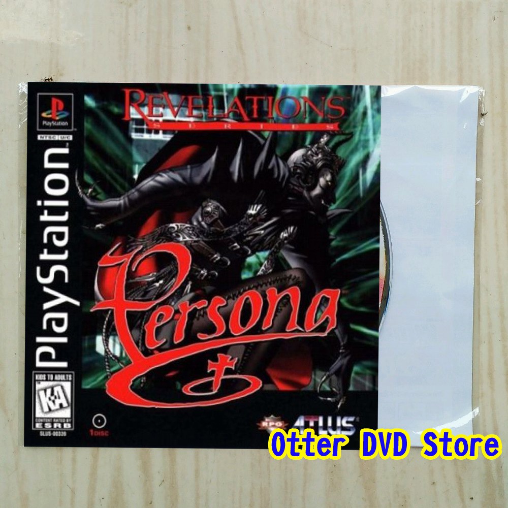 Kaset CD Game Ps1 Ps 1 Persona 1