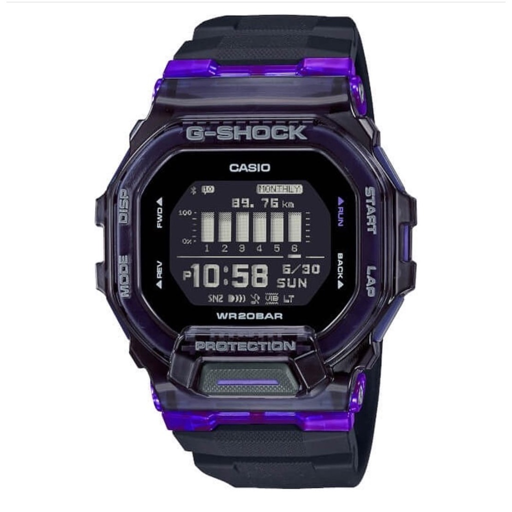 AUTOLIGHT !!!!! JAM TANGAN PRIA GSHOCK CASIO GBD200 DIGITAL FREE BOX KALENG / GD 200 / GB 200 / GA 200