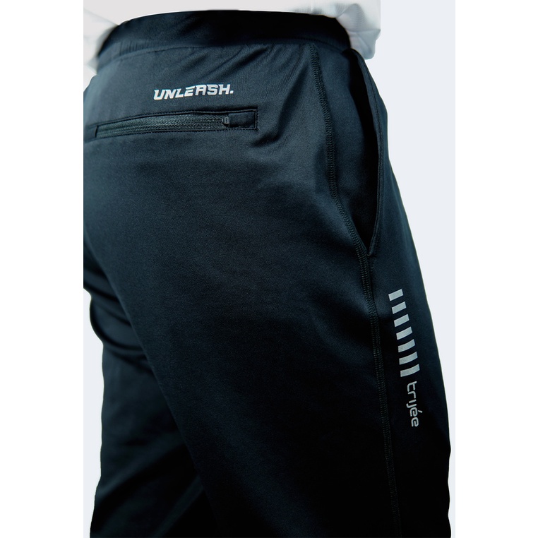 Trijee - Celana Olahraga Jogger Pria /Lari/Outdoor/  Raiden - Black