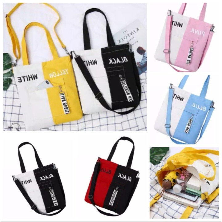 TOTE BAG TWO COLOR