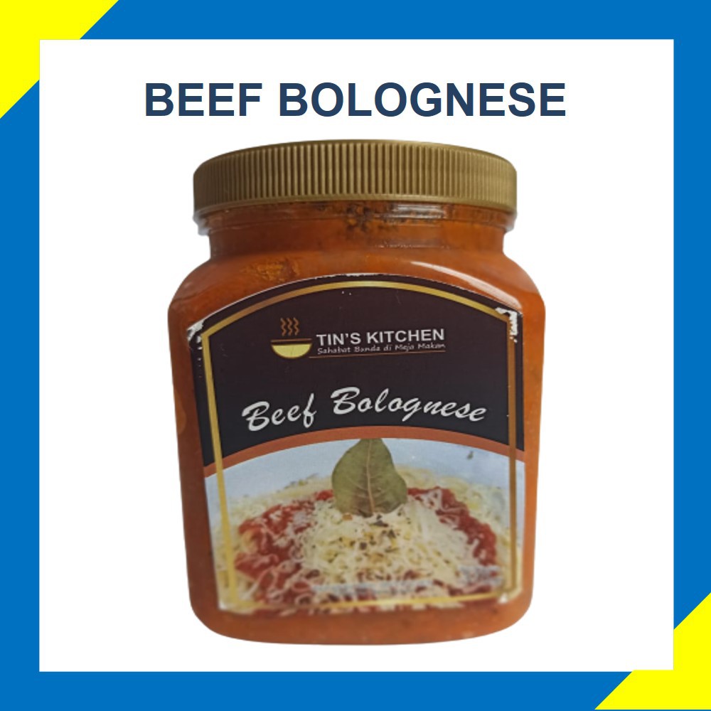 

Bumbu SAUS BEEF & CHICKEN BOLOGNESE Makanan Khas Tins Kitchen Dapur dan Masakan Rempah Yang Viral