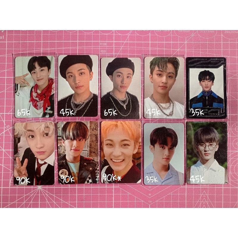 PC PHOTOCARD MARK ACEKIT SORBAN 2019 LUGGAGE DREAMING UC JEWEL UNIVERSE BARET MFAL MY FIST AND LAST 