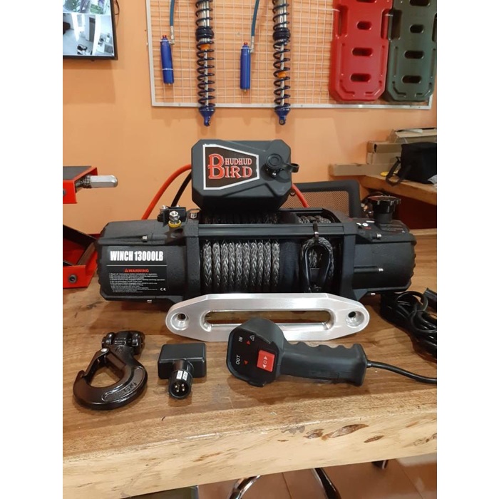 Winch Hudhud 13.000lbs plasma 6Ton Garansi 1 tahun