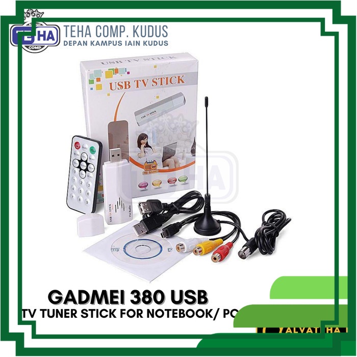 TV TUNER USB GADMEI TV Tunner Laptop Komputer Video Capture USB