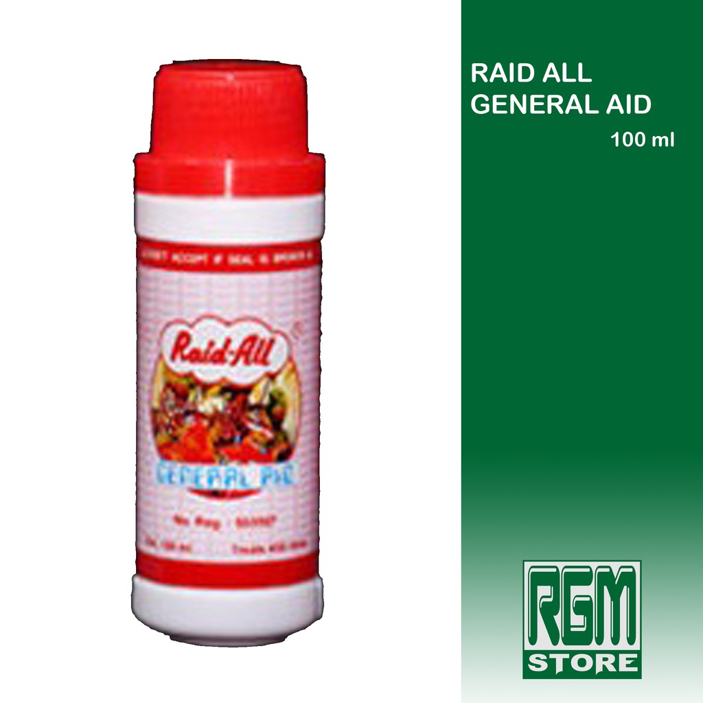 Raid All General Aid 100ml - Obat Ikan murah