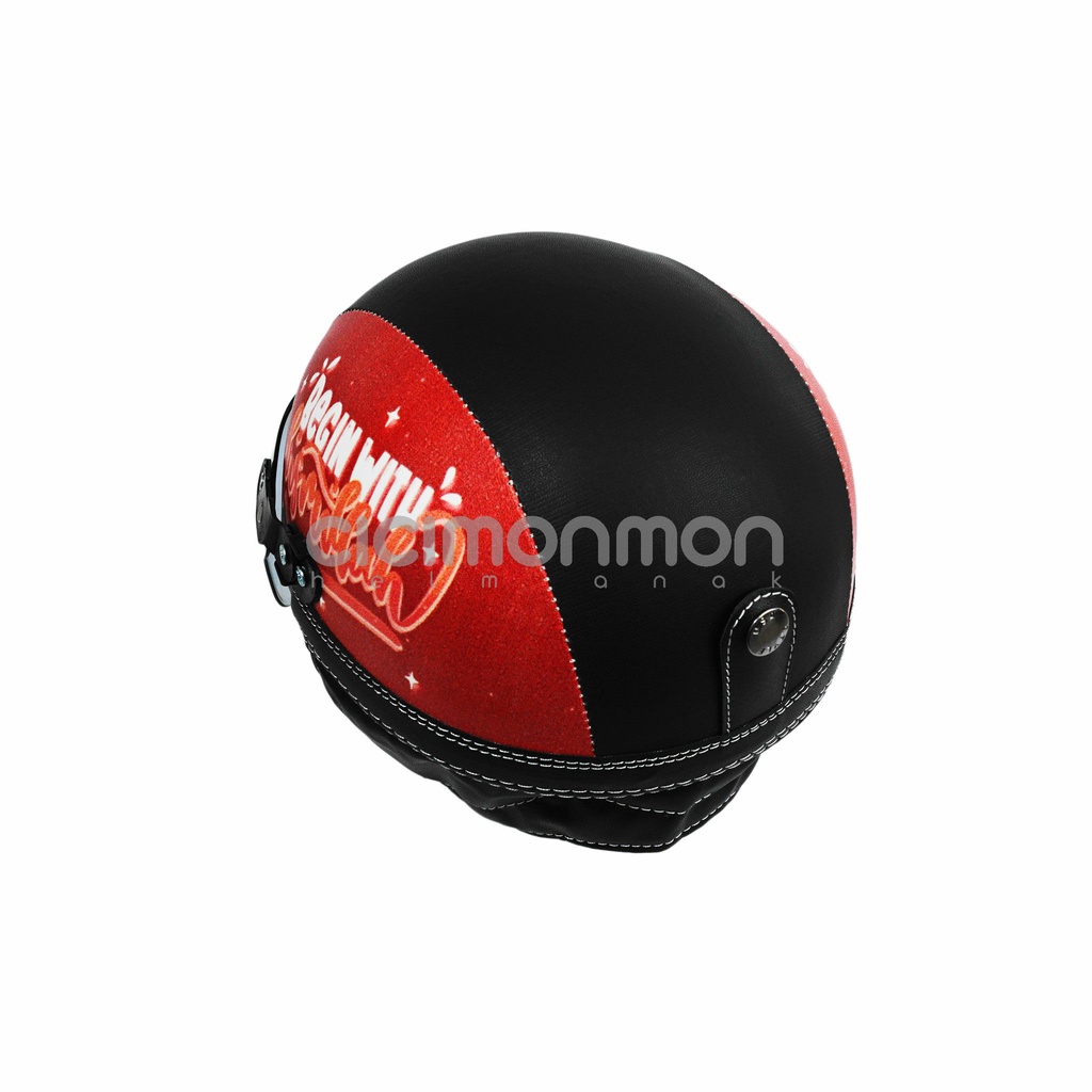 Helm Anak Retro Classic Series Bismillah