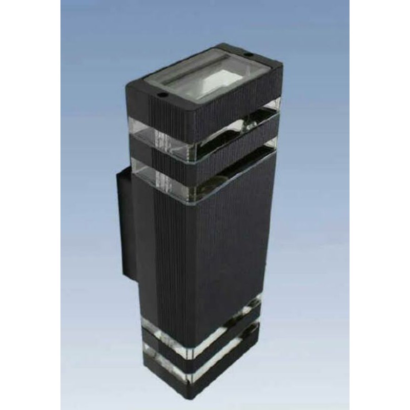 Lampu Dinding Minimalis Lampu Pilar Kotak 2 Arah Outdoor