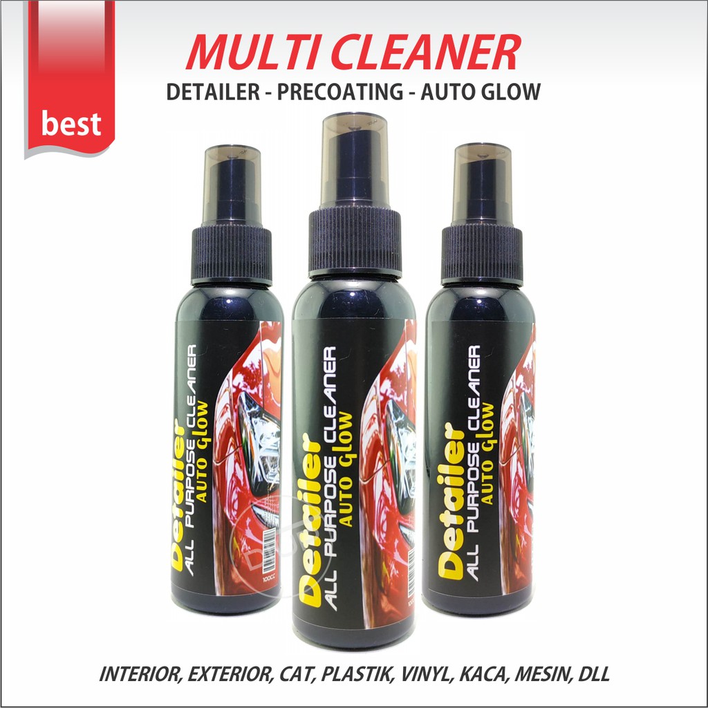 MULTI CLEANER Detailer Auto glow Pembersih serbaguna body, kaca, mesin, interior, exterior