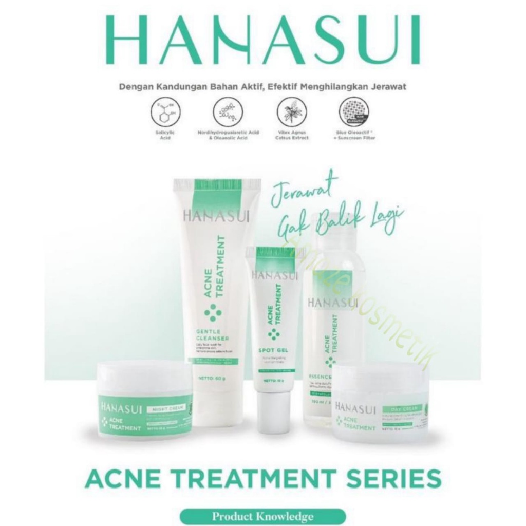 HANASUI Acne Treatment BPOM Baru !!