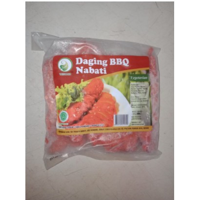 

VEGOOD Daging BBQ Nabati 450gr BBQ Pork Meat Vegetarian Char Siu HALAL