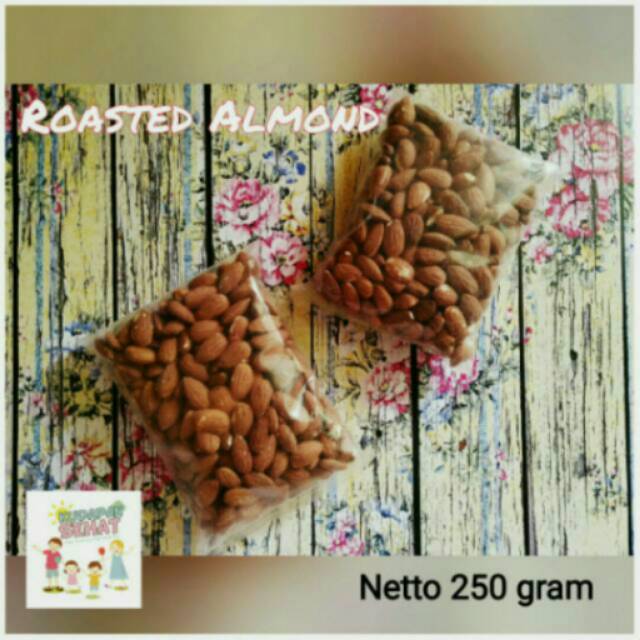 

Roasted Almond (Kacang Almond Panggang) 250gr