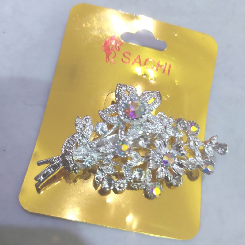 Bros jepit bunga hijab/peniti bross jilbab kerudung/brooch pashmina 09