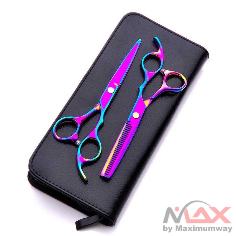 Gunting Rambut Set SMITH CHU PROFESIONAL SALON &amp; BARBERSHOP Scissors professional - M132 Set Alat Gunting Potong Rambut Salon Barbershop Profesional Cukur Pangkas Sasak