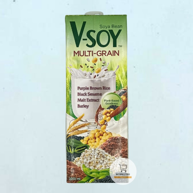 Vsoy Soy Milk Original / Multigrain 1L V-Soy Soya Milk