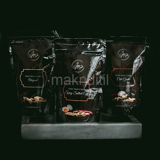 

(ReadyStock) Bundling 3 Flavor Fish Skin Chips by TBT