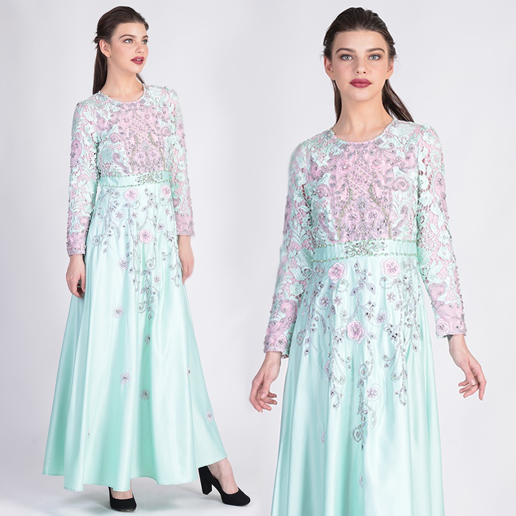 BIBIQ GAMIS BROKAT SATIN 30005