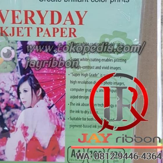 

✷ Kertas Inkjet PAPER HOLGRAM A4 128 gsm (Isi 100 Lembar) ❋