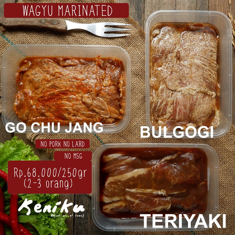 

WAGYU Marinated (Daging Sapi WAGYU Marinasi)