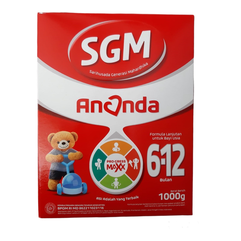 COD (ASERA) SUSU SGM ANANDA 2 6-12 BULAN / SUSU FORMULA SGM ANANDA 2 /  SUSU FORMULA / SUSU SGM THP2
