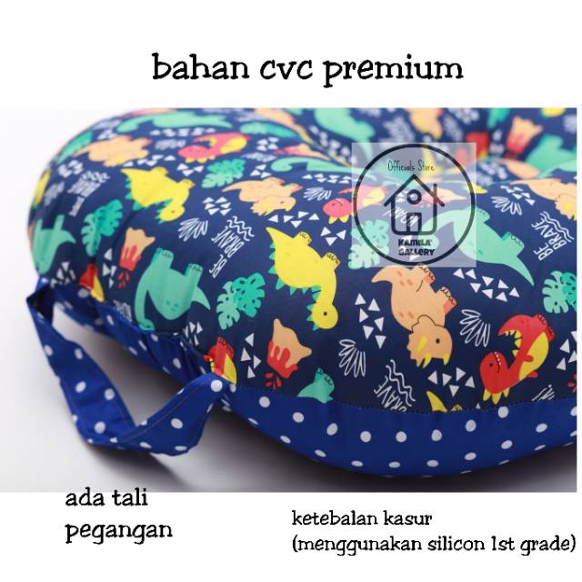 KASUR BAYI/SOFA BAYI/ALAS TENGKUREP/KADO BAYI MOTIF tsum tsum