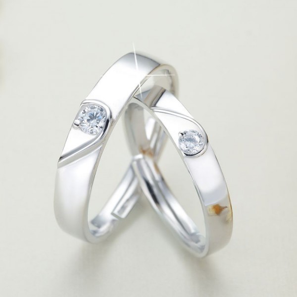 Cincin Kawin Emas Emas Kawin Pasangan Asli Lamaran Pria Murah Palladium Couple Platinum Perak CP202