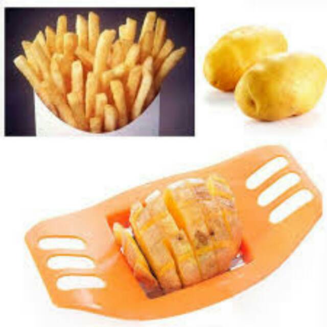 Pemotong kentang goreng slicer kentang