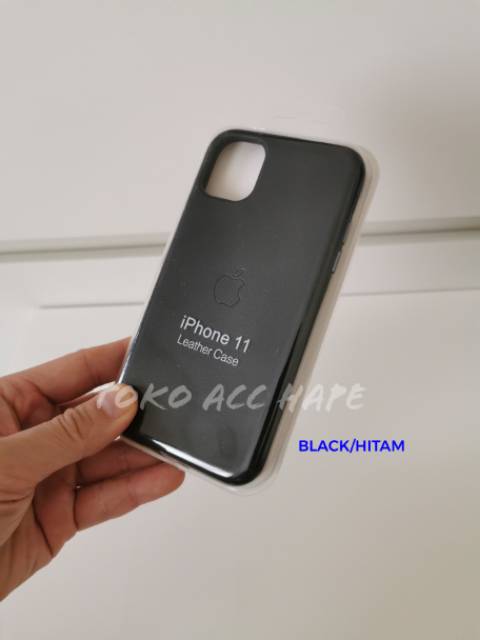 LEATHER CASE SOFT HARD COVER KULIT ORIGINAL IPHONE 11 TERMURAH