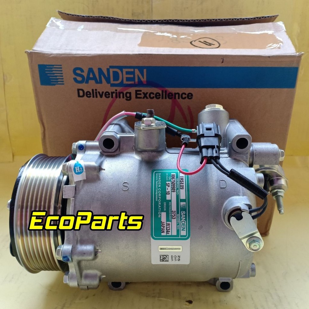 Kompresor Compressor AC Honda CRV Gen 3 2400cc SANDEN TRS-E09