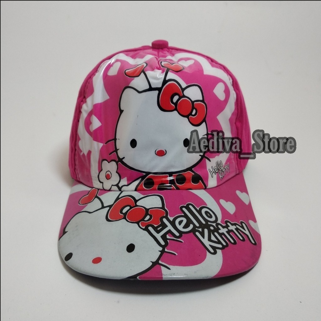 Topi Anak Perempuan  Topi Karakter Topi Anak Anak Topi LOL TopI Unicorn Topi Hello Kitty Topi