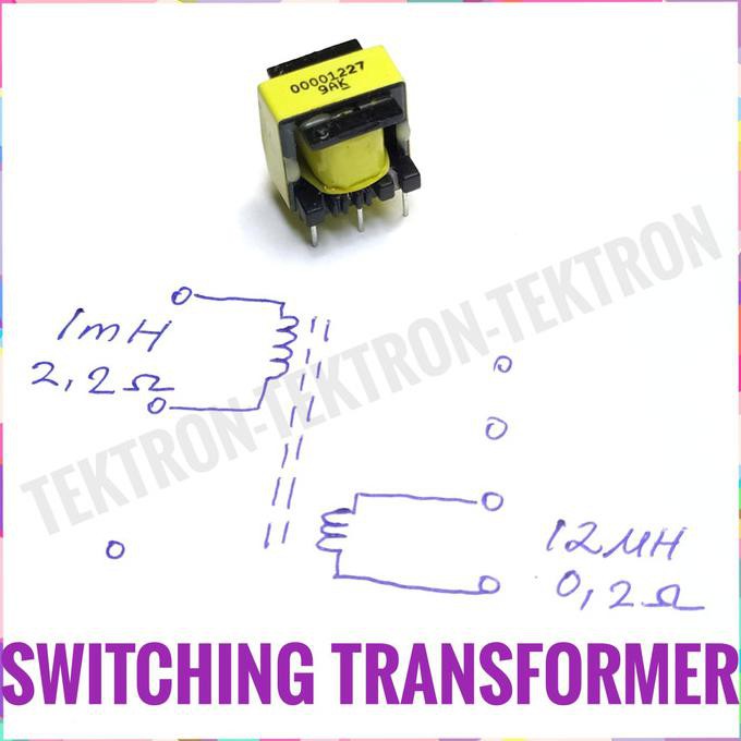 Switching Transformer CT 1mH - 12uH Trafo Induktor JT Transformator tektron22 Ayo Order