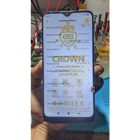 Mesin Redmi 8a Pro Perawan normal tested