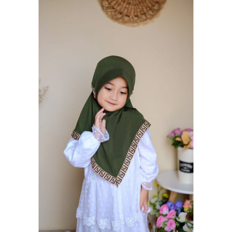 fendi anak / hijab anak / hijab anak terbaru / hijab anak Jersey / hijab anak serut