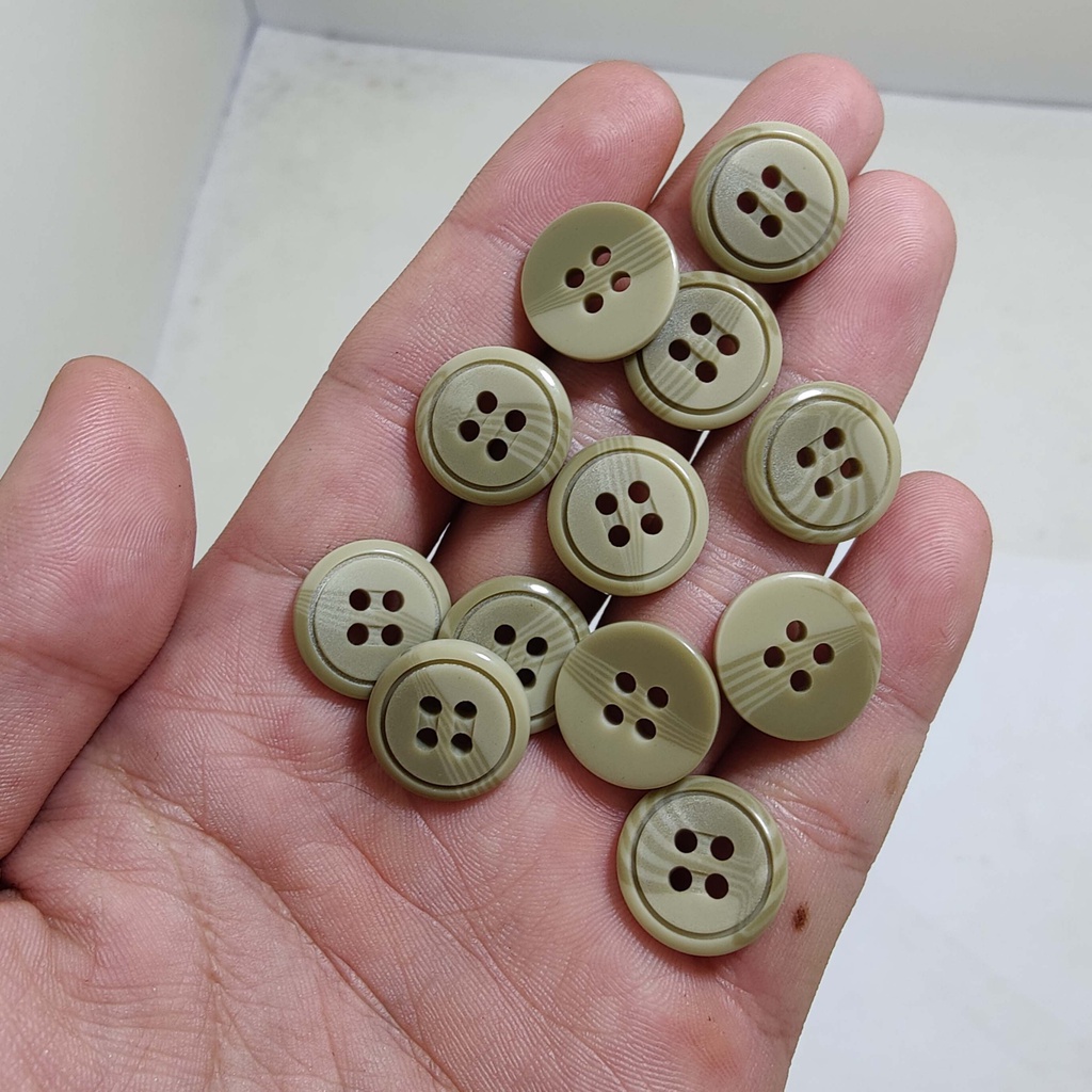KANCING JAS KECIL KANCING BLAZER 15 MM / 12 PCS