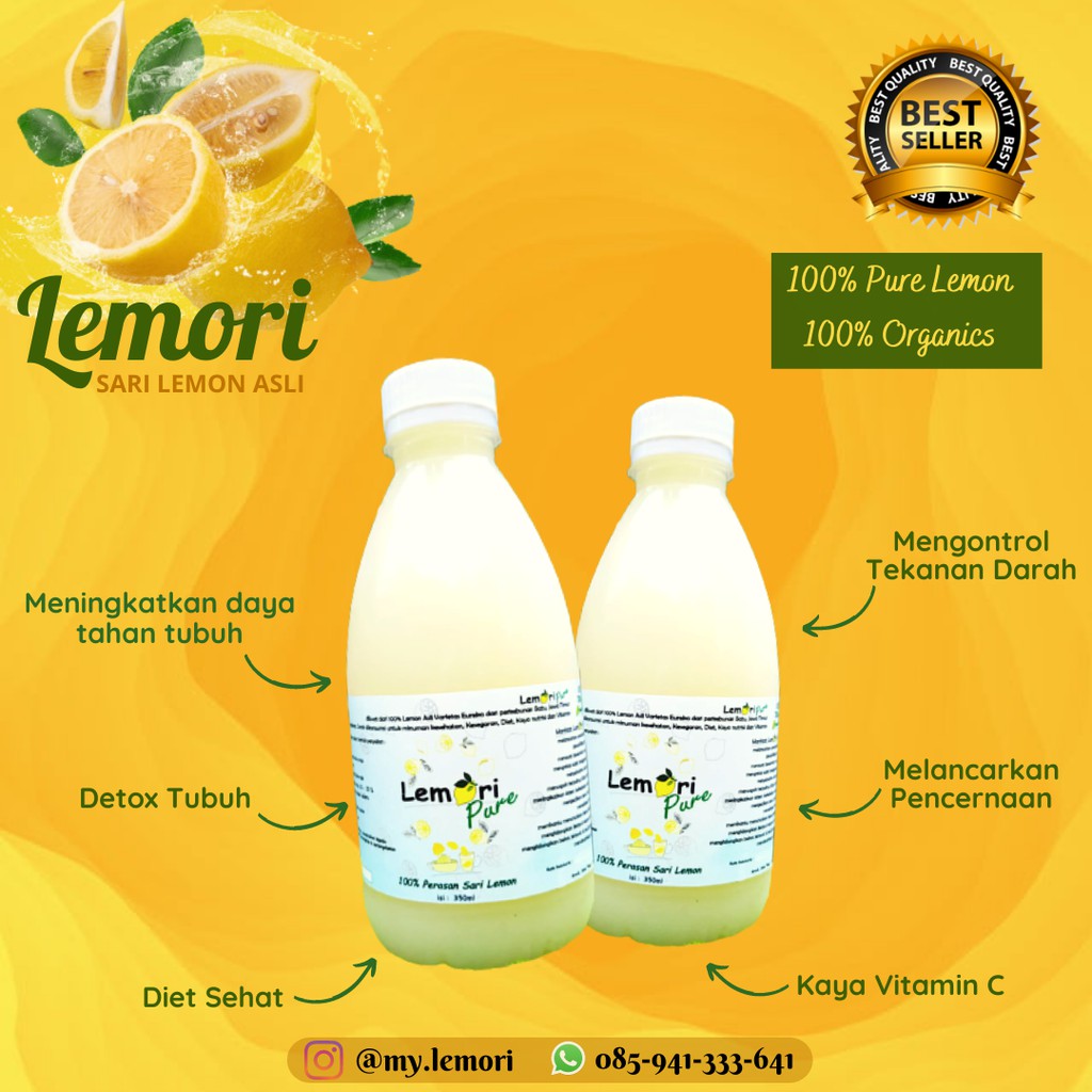 

SARI LEMON ASLI MURNI 100% FRESH PREMIUM ORIGINAL DETOX DIET BEST SELLER