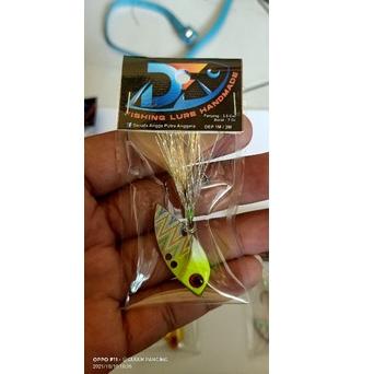 Bba31au22ι ◦ UMPAN CASTING GABUS HALF SOLID METAL  HS SIRIP HIU MINI 7GR BY DENAFA